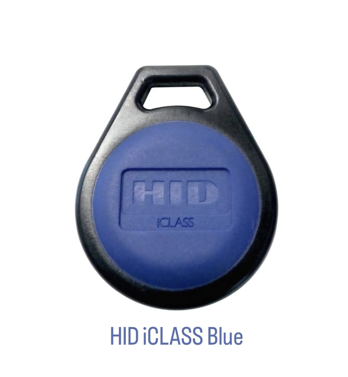 Blue HID iCLASS access fob